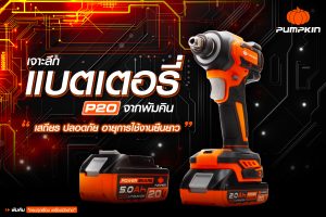 บทความเจาะลึก แบตเตอรี่ลิเธียมไอออน P20 จากพัมคิน เสถียร ปลอดภัย อายุการใช้งานยืนยาว