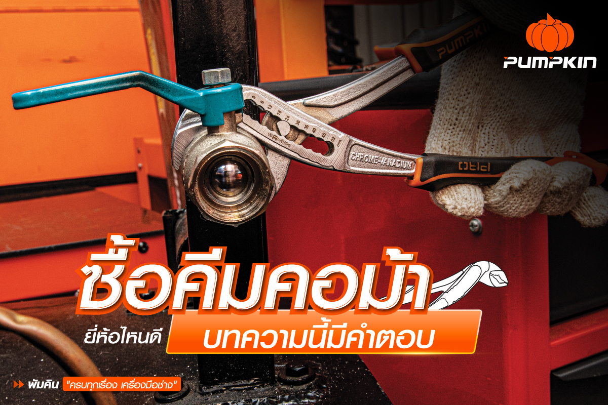 ซื้อคีมคอม้ายี่ห้าไหนดี บทความนี้มีคำตอบ
