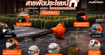 สารพัดประโยชน์ ของ เครื่องเป่าลมไร้สาย 2in1 มาพร้อมฟังก์ชั่นดูดฝุ่น